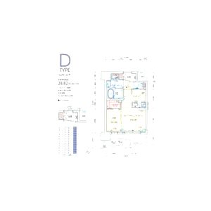 アドバンス難波ラシュレの間取り図