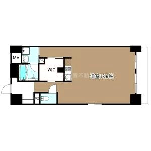Wolf Pack Apartmentの間取り図