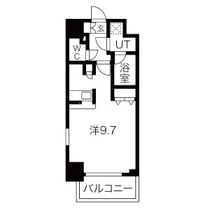 エイペックス神戸みなと元町Coast Lineの間取り図