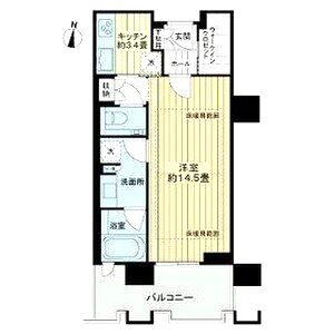 グランフロント大阪オーナーズタワーの間取り図