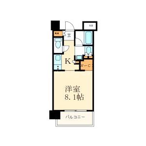 セイル江坂公園の間取り図