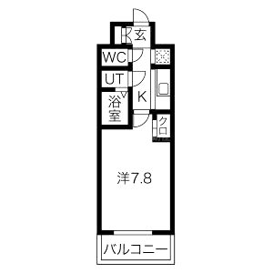 THE RESIDENCE Hの間取り図