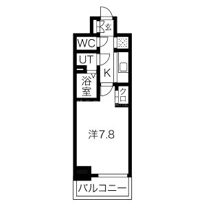 THE RESIDENCE Hの間取り図