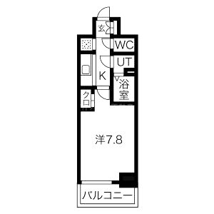 THE RESIDENCE Hの間取り図