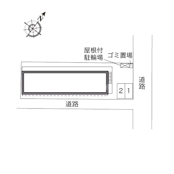 レオパレスHANAMIZUKIの室内写真3枚目