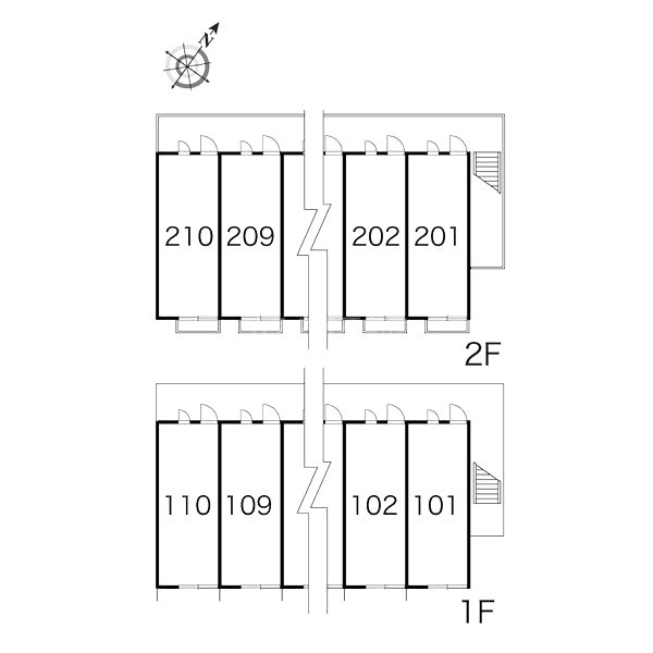レオパレスHANAMIZUKIの室内写真6枚目