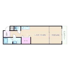 フジパレス吹田穂波公園の間取り図