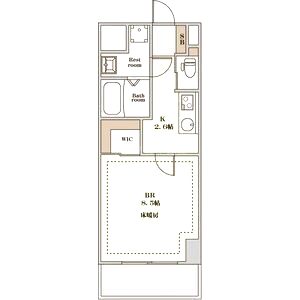 Ms'palazzO HATKOBEの間取り図