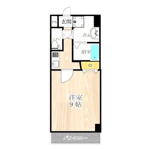 CITY SPIRE上新庄の間取り図