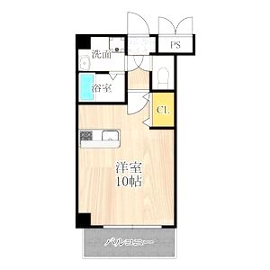 CITY SPIRE上新庄の間取り図