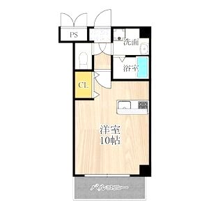 CITY SPIRE上新庄の間取り図