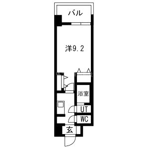 GLUCK MAISON S-SAKAI XVI(グリュックメゾンS堺16)の間取り図