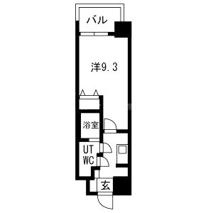 GLUCK MAISON S-SAKAI XVI(グリュックメゾンS堺16)の間取り図