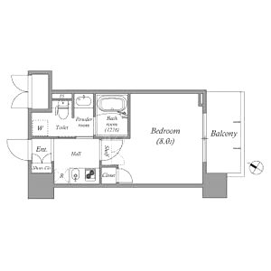 アーバングリーン兵庫ステーションフロントの間取り図