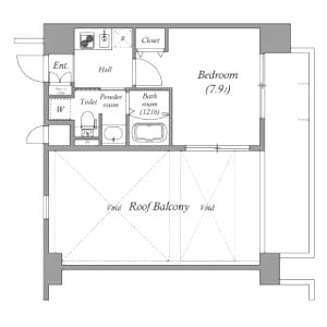 アーバングリーン兵庫ステーションフロントの間取り図