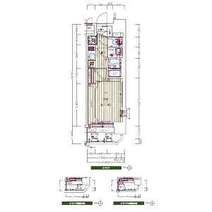プレサンス水都OKAWAの間取り図