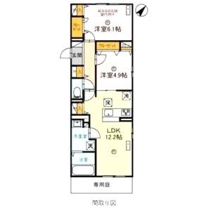 サンパティーク東町の間取り図