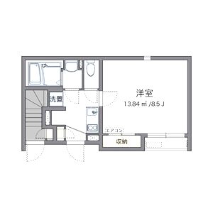 クレイノ合の間取り図
