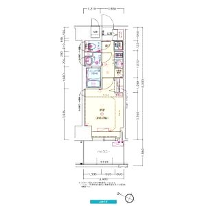プレサンス神戸セレスティアの間取り図