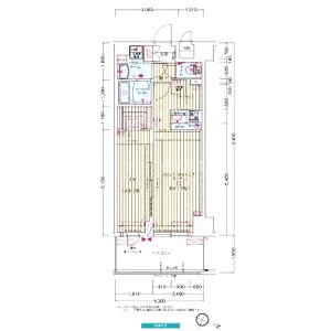 プレサンス神戸セレスティアの間取り図
