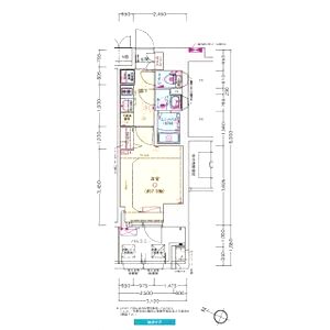 プレサンス神戸セレスティアの間取り図