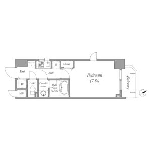 アーデン西天満の間取り図