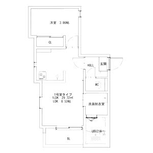 REGALEST千里山の間取り図
