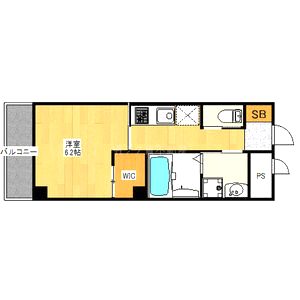 フリーディオ楠葉の間取り図