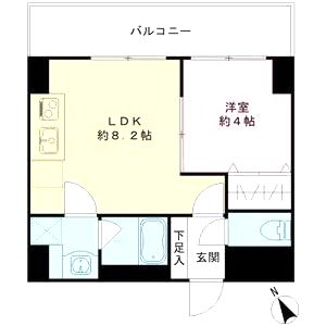 LUVIAS堺の間取り図