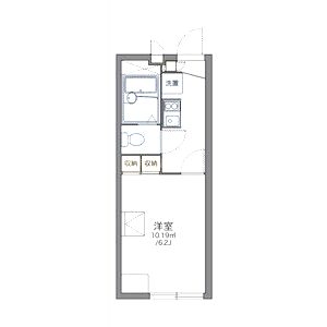 レオパレスサンメゾンの間取り図