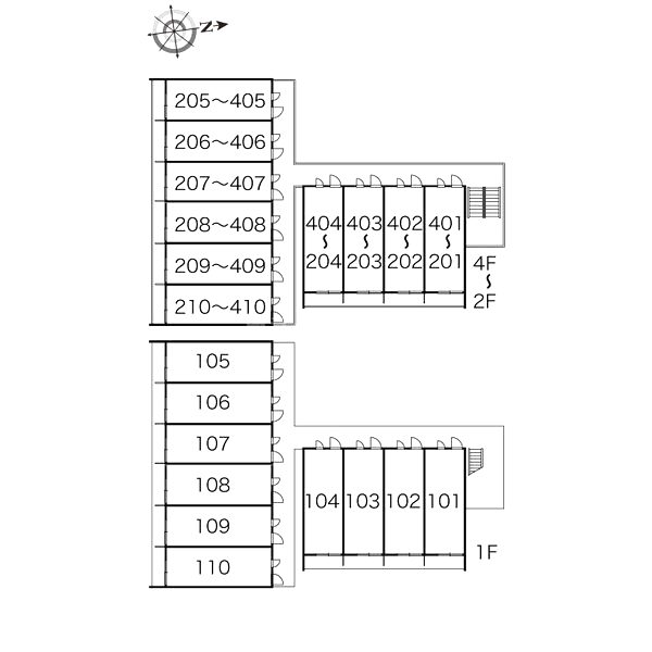 レオパレス西ノ京円町の室内写真2枚目