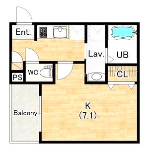 ココングランジュール川西小花 ☆フリーレント相談可能!の間取り図