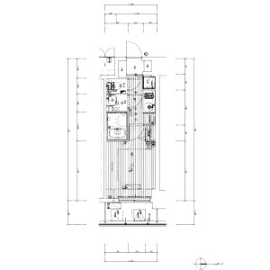 プレサンス難波ヴィータの間取り図