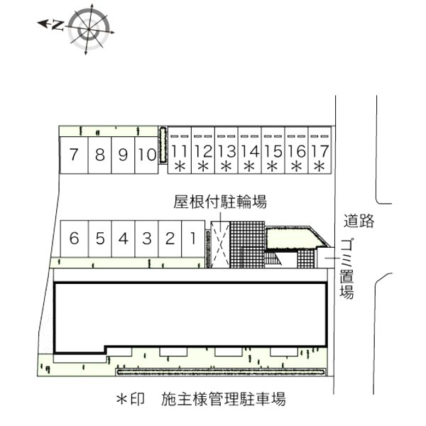 レオパレスステイシャイニィ岡の室内写真2枚目