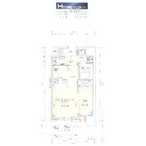 アドバンス北大阪ロワンの間取り図