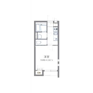クレイノ山ノ内の間取り図
