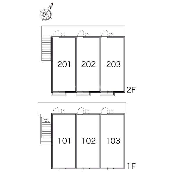 レオパレスルーエ長田の室内写真2枚目