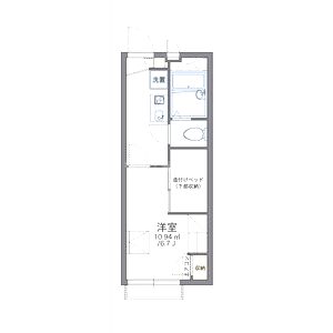 レオパレス里ノ前の間取り図