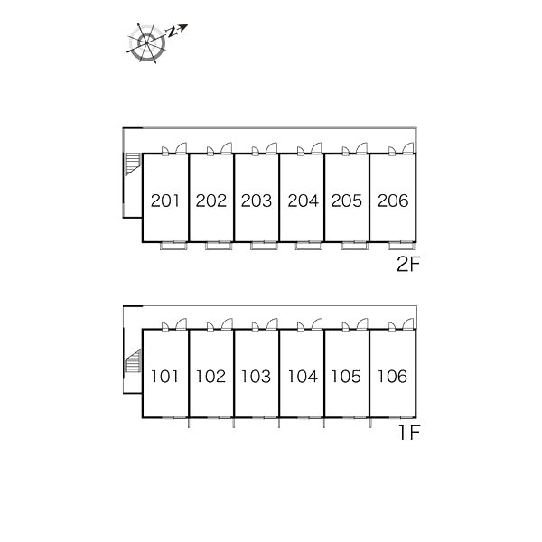 レオパレス甲子園高潮町IIの室内写真2枚目