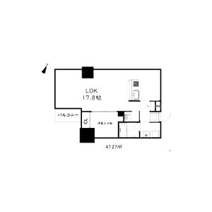 ZONNA神戸磯上通の間取り図