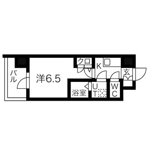エスリードレジデンス大阪難波の間取り図