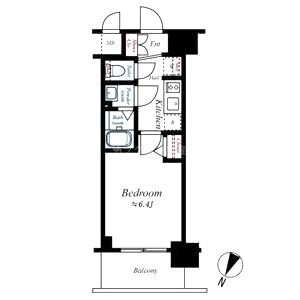 プレサンス新大阪イオリアの間取り図