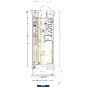プレサンス新大阪イオリアの間取り図