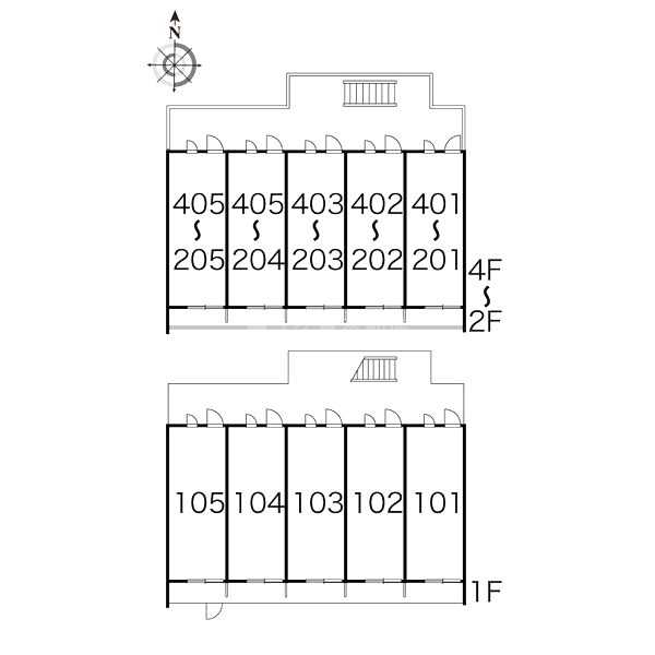 レオパレスあまがさき駅近の室内写真2枚目
