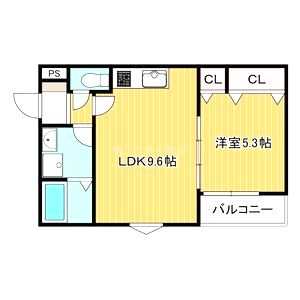 (仮称)La-Crea潮江の間取り図