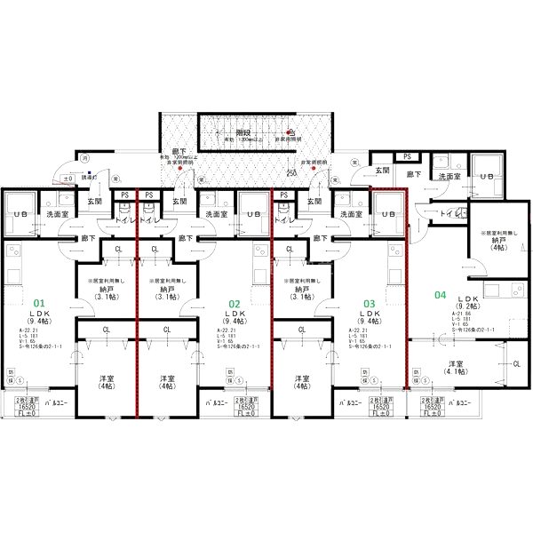 EIJU加島B(南側)の外観9枚目