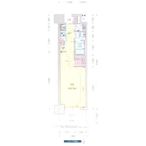 プレサンス堺筋本町エグゼブランの間取り図