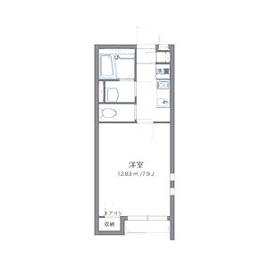 クレイノセディ今里の間取り図