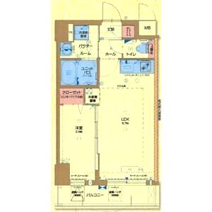 SDグランツ神戸ウエストの間取り図