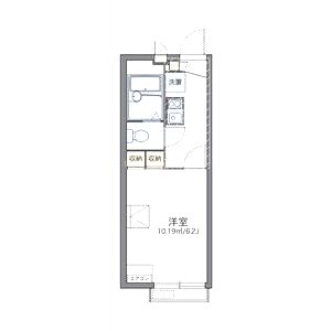レオパレス山田東IIの間取り図